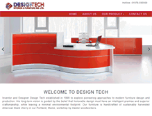 Tablet Screenshot of designtechbd.com